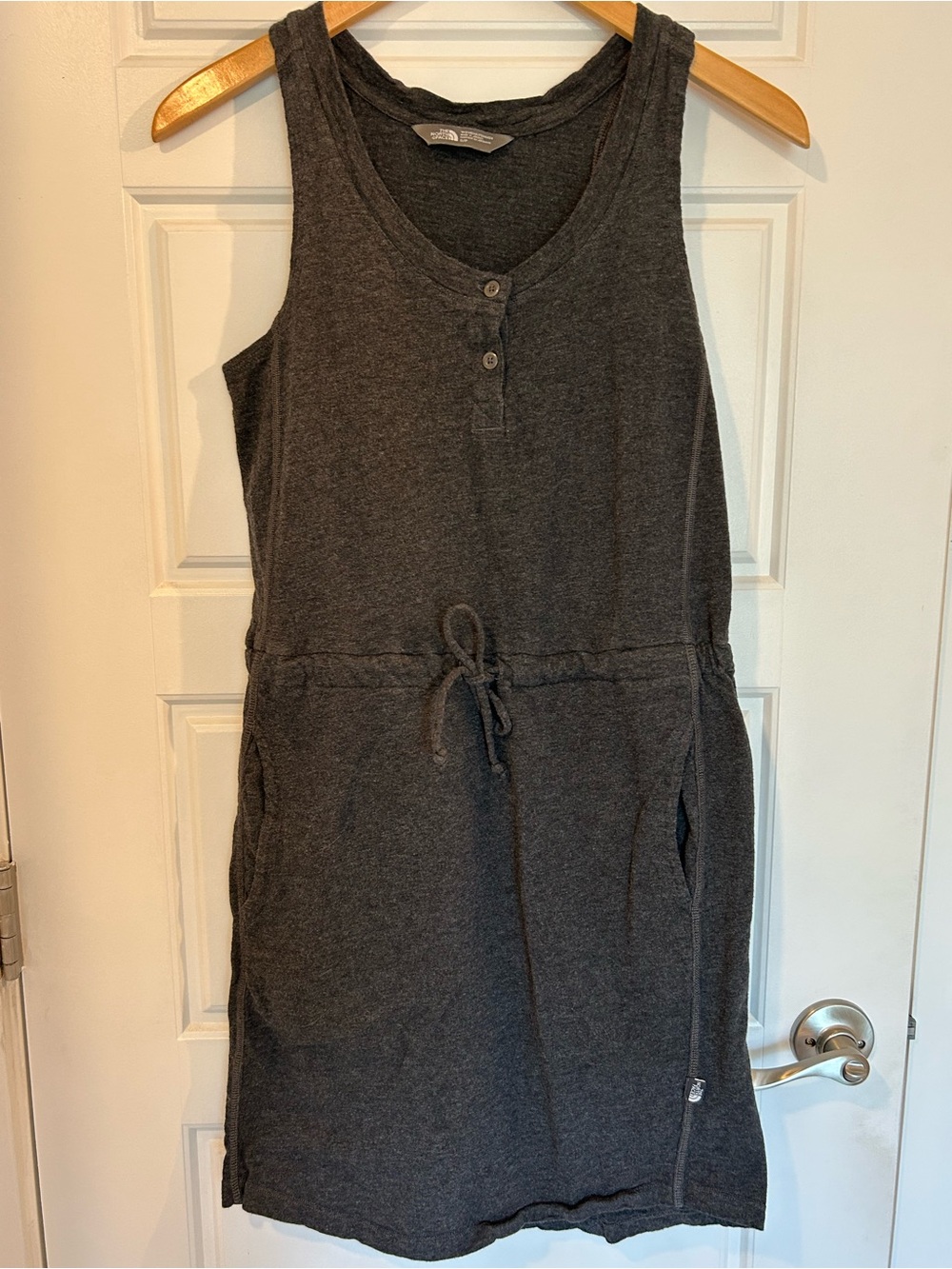 The North Face grey knit dress